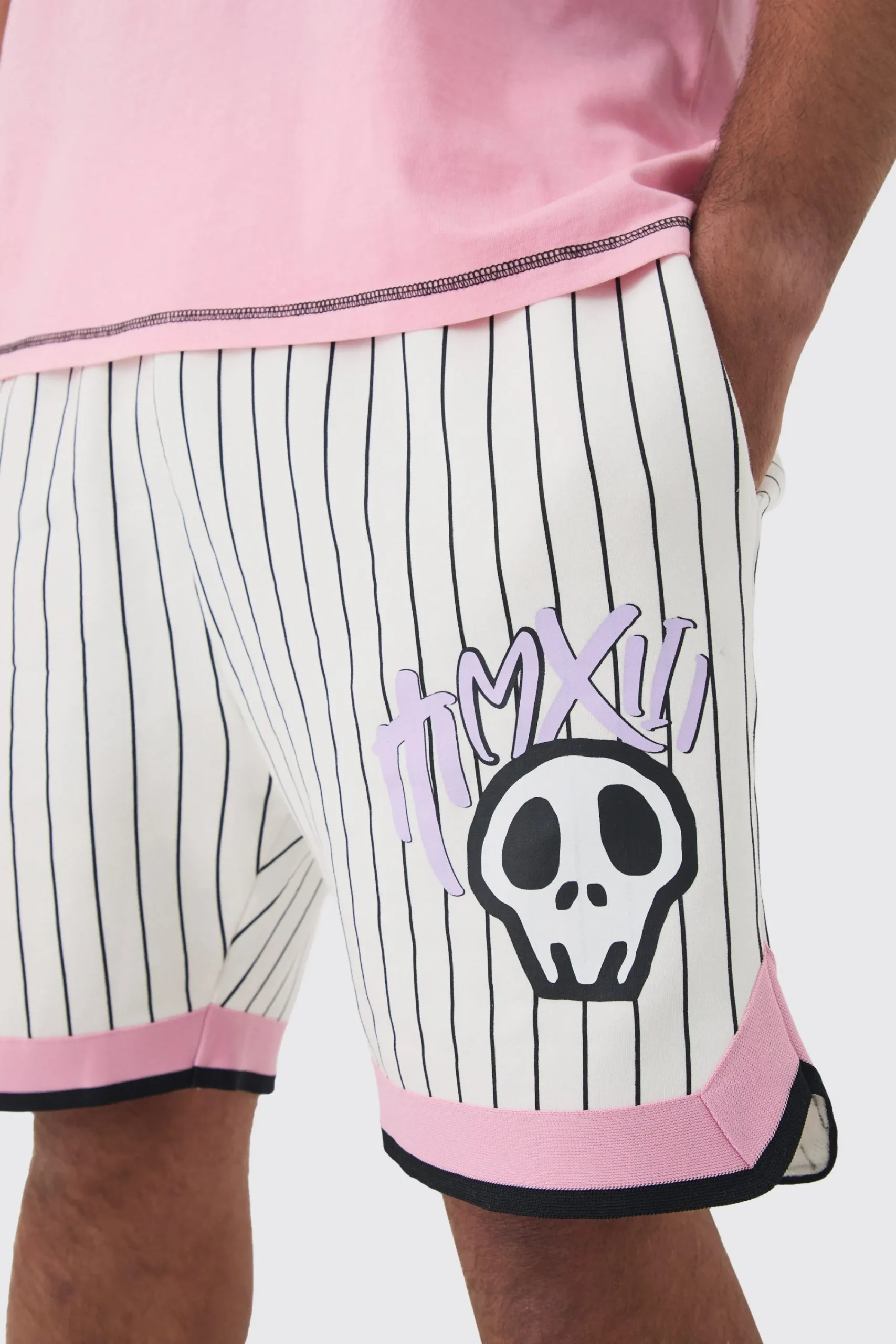 boohooMAN Plus Boxy Limited Basketball T-shirt & Short Set | UK| Sets & Co-Ords|Tracksuits