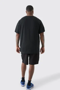 Plus Brooklyn Print T-shirt | UK^boohooMAN New