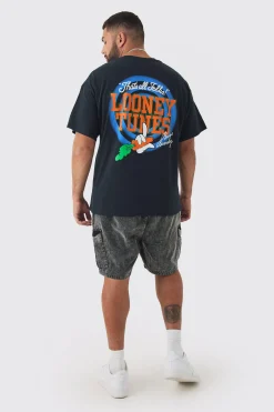 Plus Bugs Bunny Lisence Printed T-shirt In | UK^boohooMAN