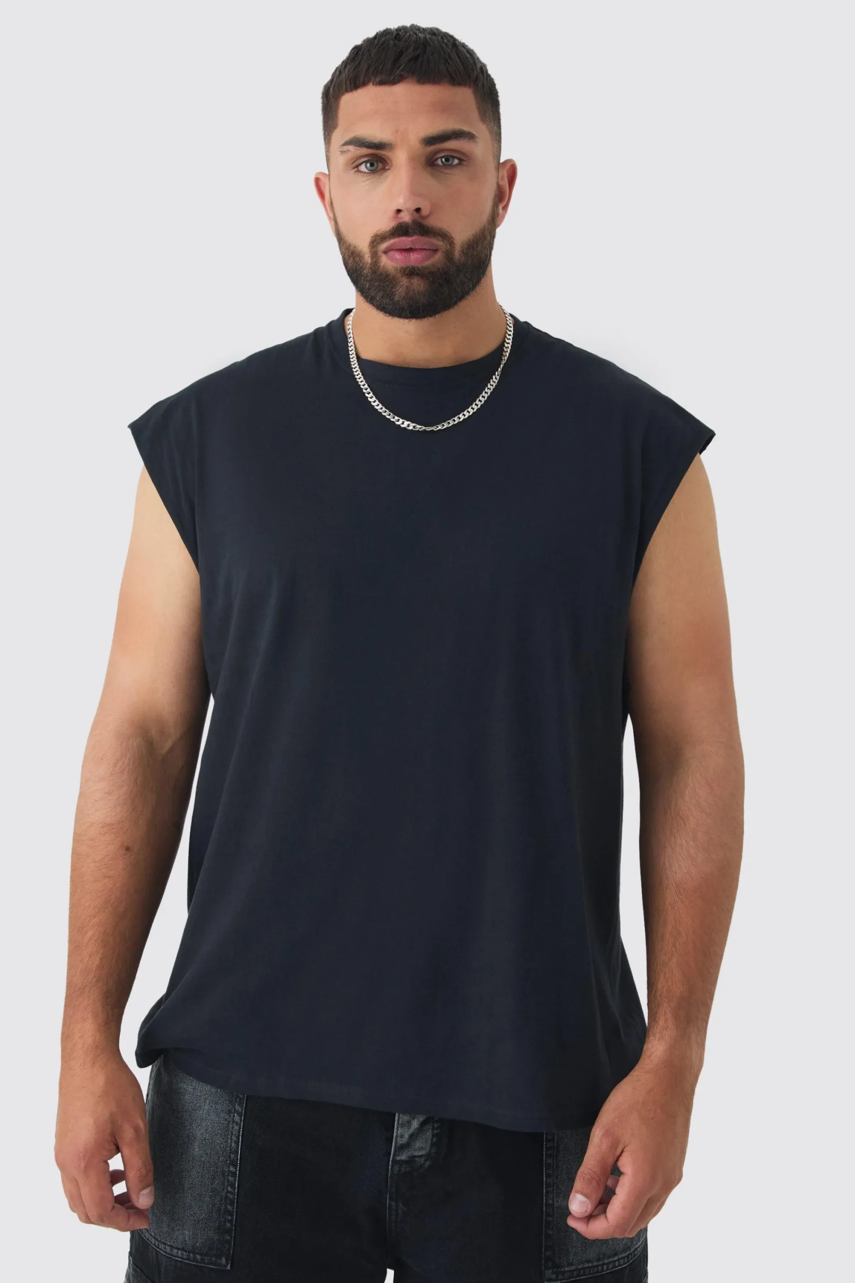 Plus Bullet For My Valentine License Back Print Tank | UK^boohooMAN Hot