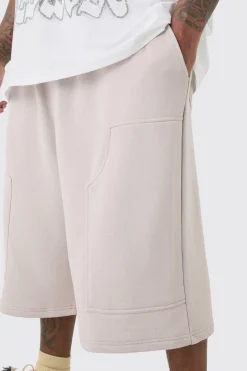 boohooMAN Plus Carpenter Loopback Jersey Jort | UK| Trousers|Shorts