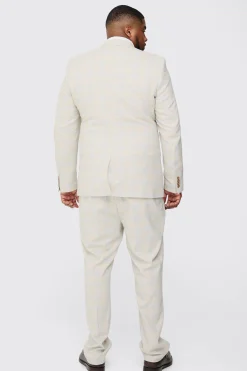 boohooMAN Plus Checked Skinny Fit Blazer | UK| Suits & Tailoring