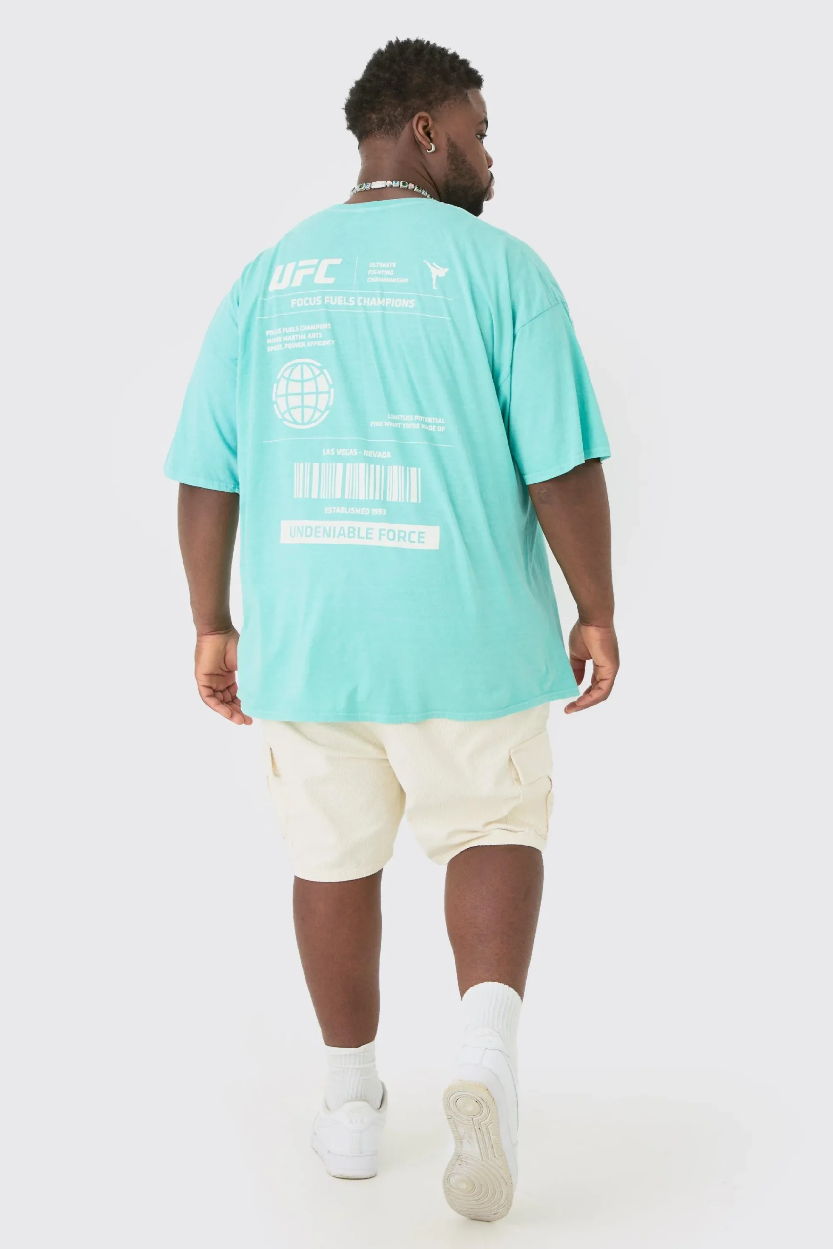 boohooMAN Plus Cord Cargo Shorts In | UK| Shorts