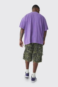 Plus Doodle Skull Homme Printed T-shirt In | UK^boohooMAN New