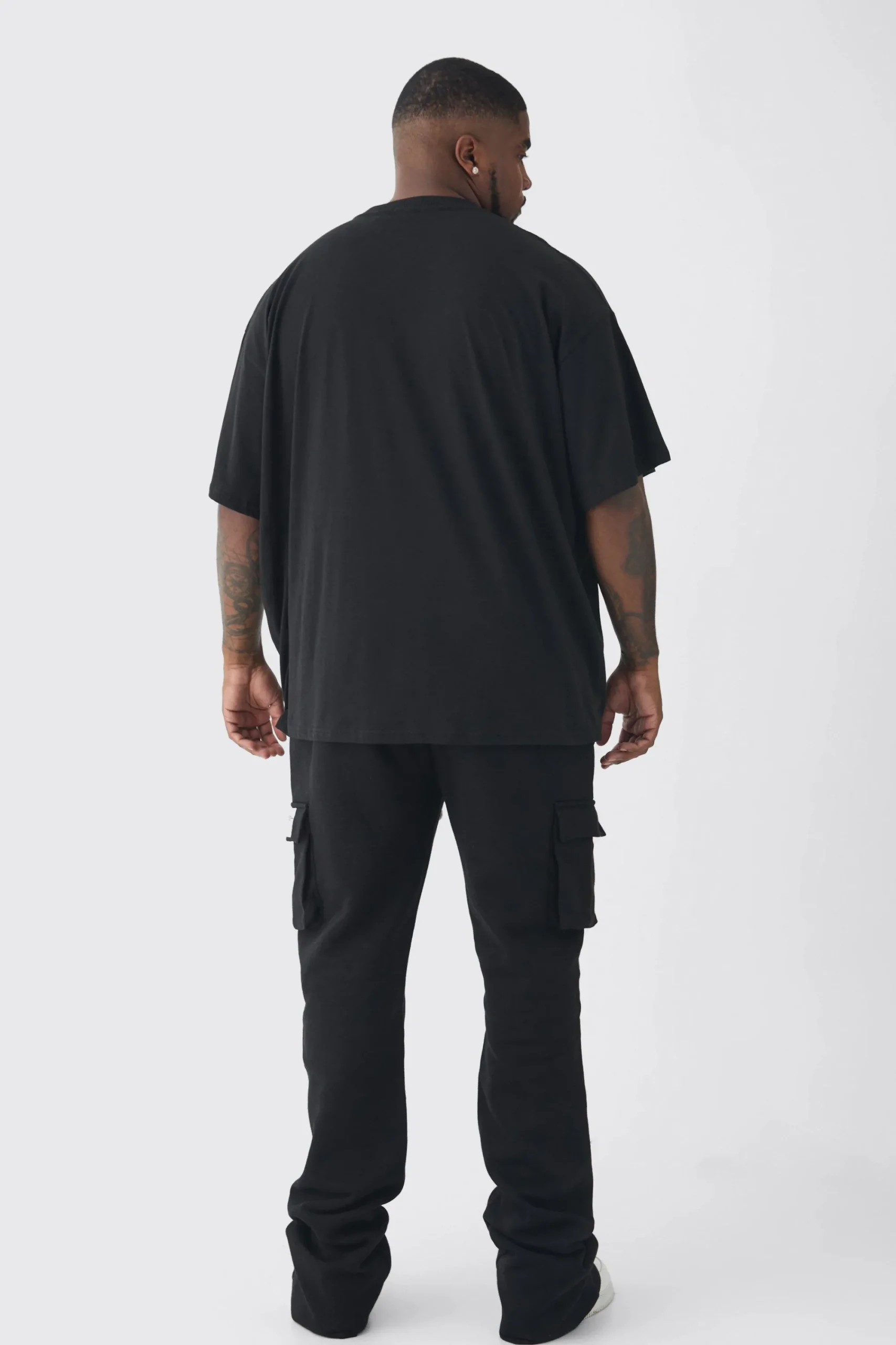 Plus Drip Floral Print Oversized T-Shirt | UK^boohooMAN Hot