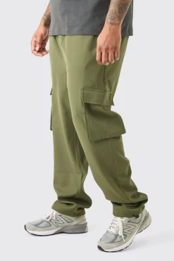 boohooMAN Plus Elastic Lightweight Skinny Cargo Trouser | UK| Trousers|Cargos