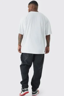 Plus England Embroidered T-shirt | UK^boohooMAN New