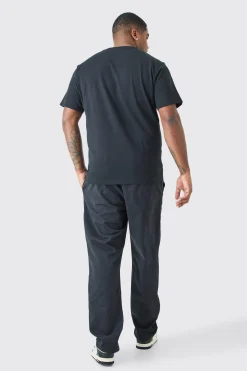 boohooMAN Plus Fixed Waist Skinny Chino Trouser | UK| Trousers