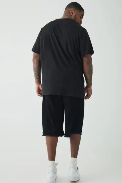 Plus Floral Line Drawing T-shirt | UK^boohooMAN Discount