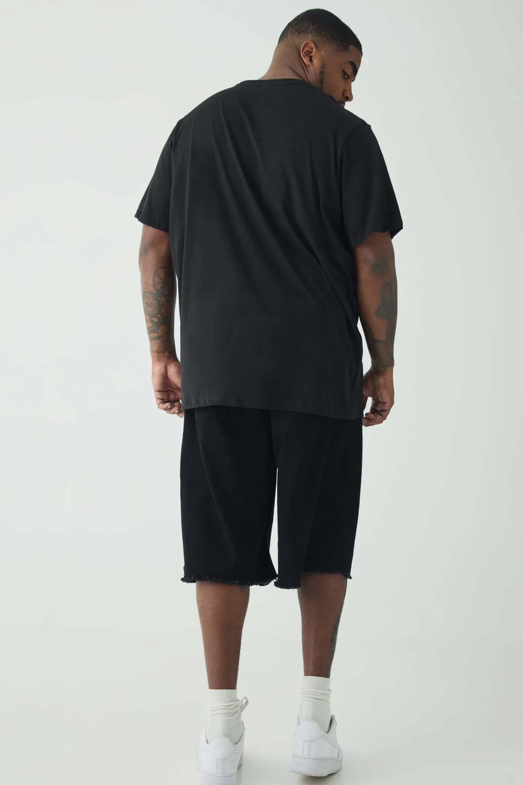 Plus Floral Line Drawing T-shirt | UK^boohooMAN Discount