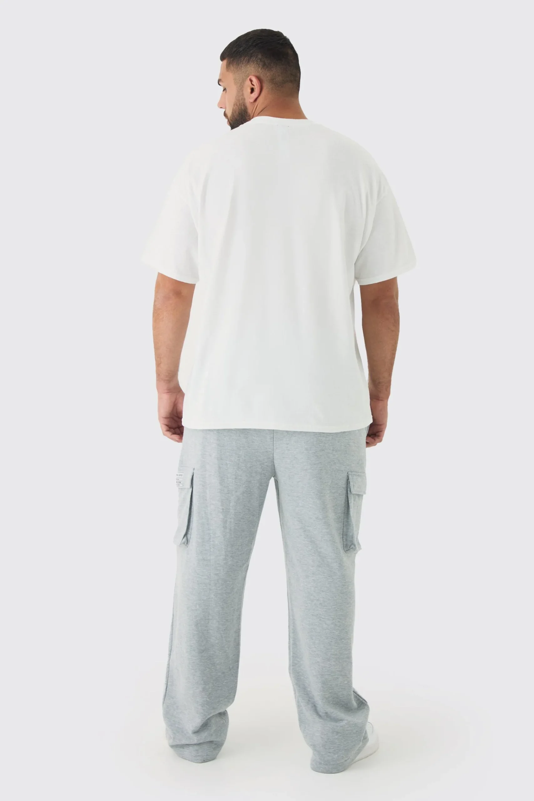 Plus Genesis License Print T-shirt | UK^boohooMAN Online