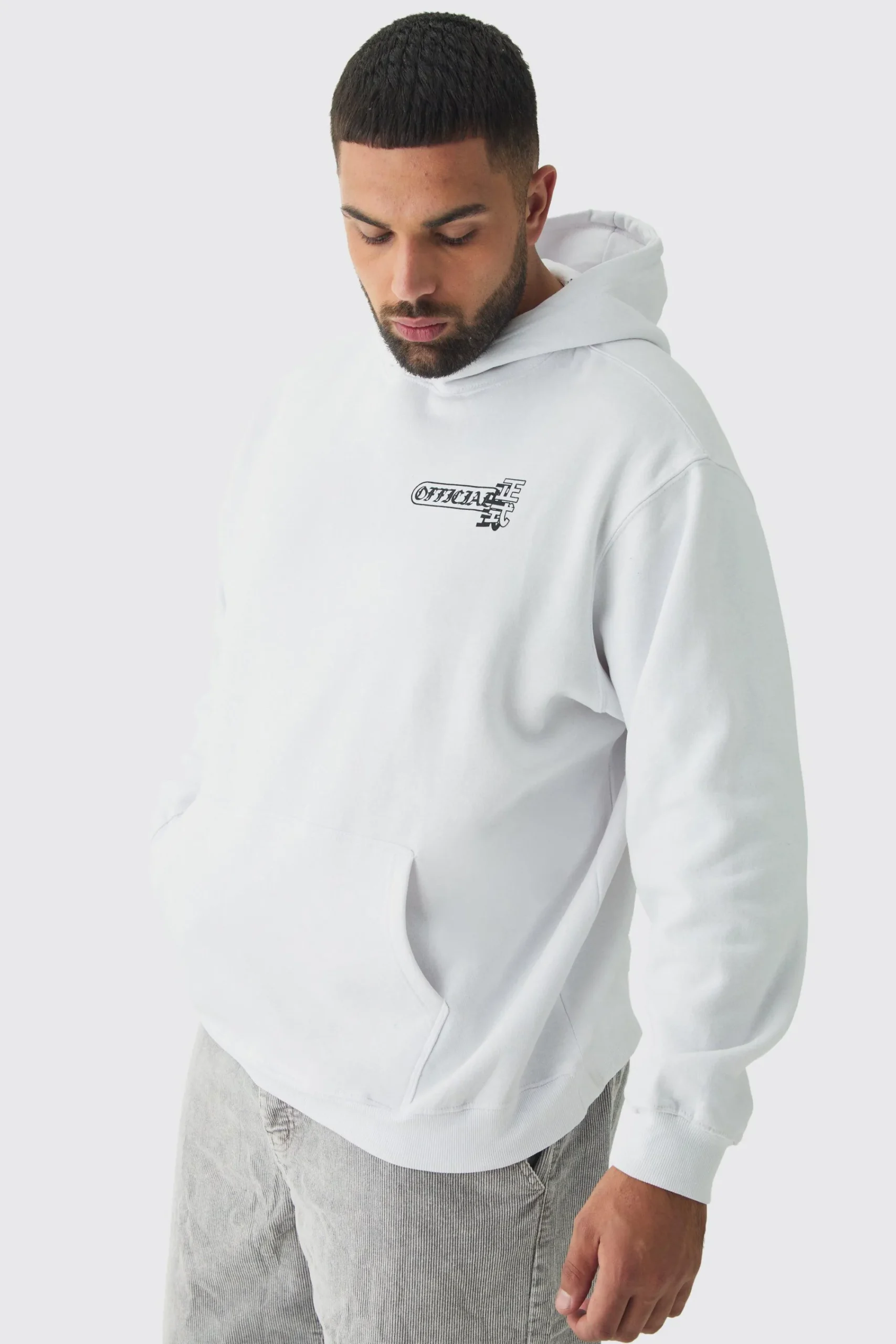 boohooMAN Plus Homme Dragon Graphic Oversized Hoodie | UK| Hoodies & Sweatshirts