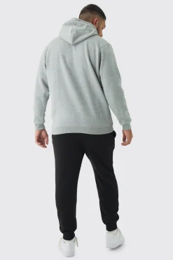 boohooMAN Plus Homme Splice Print Jogger | UK| Trousers|Joggers