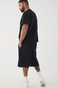 Plus Jacquard T-shirt | UK^boohooMAN