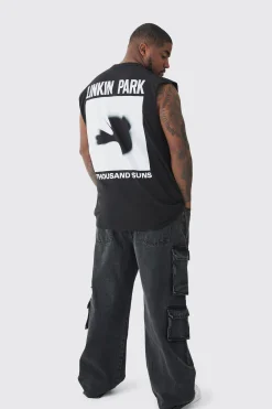 Plus Linkin Park License Tank Top | UK^boohooMAN