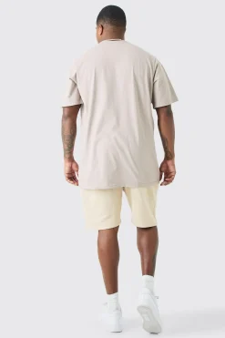 boohooMAN Plus Loose Fit Team Ofcl Short In | UK| Shorts