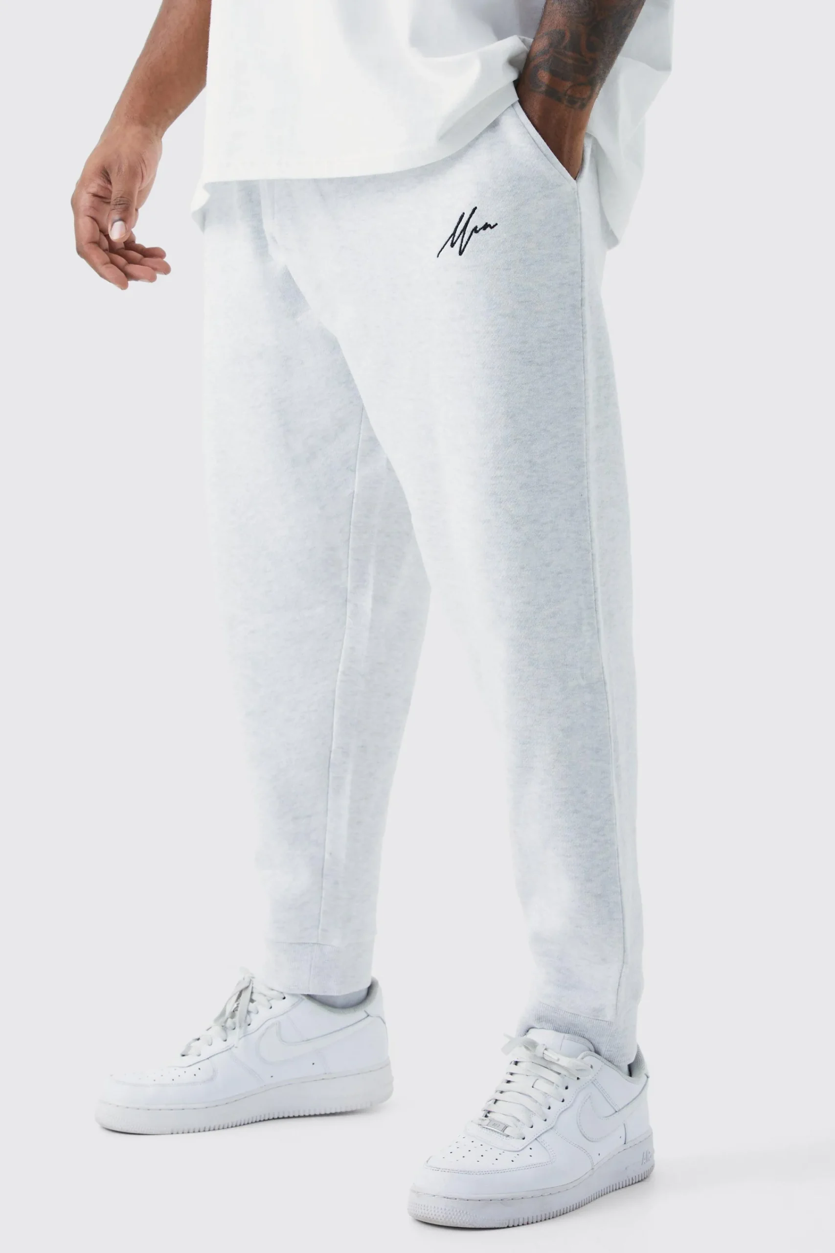 boohooMAN Plus Man Core Fit Jogger | UK| Trousers|Joggers