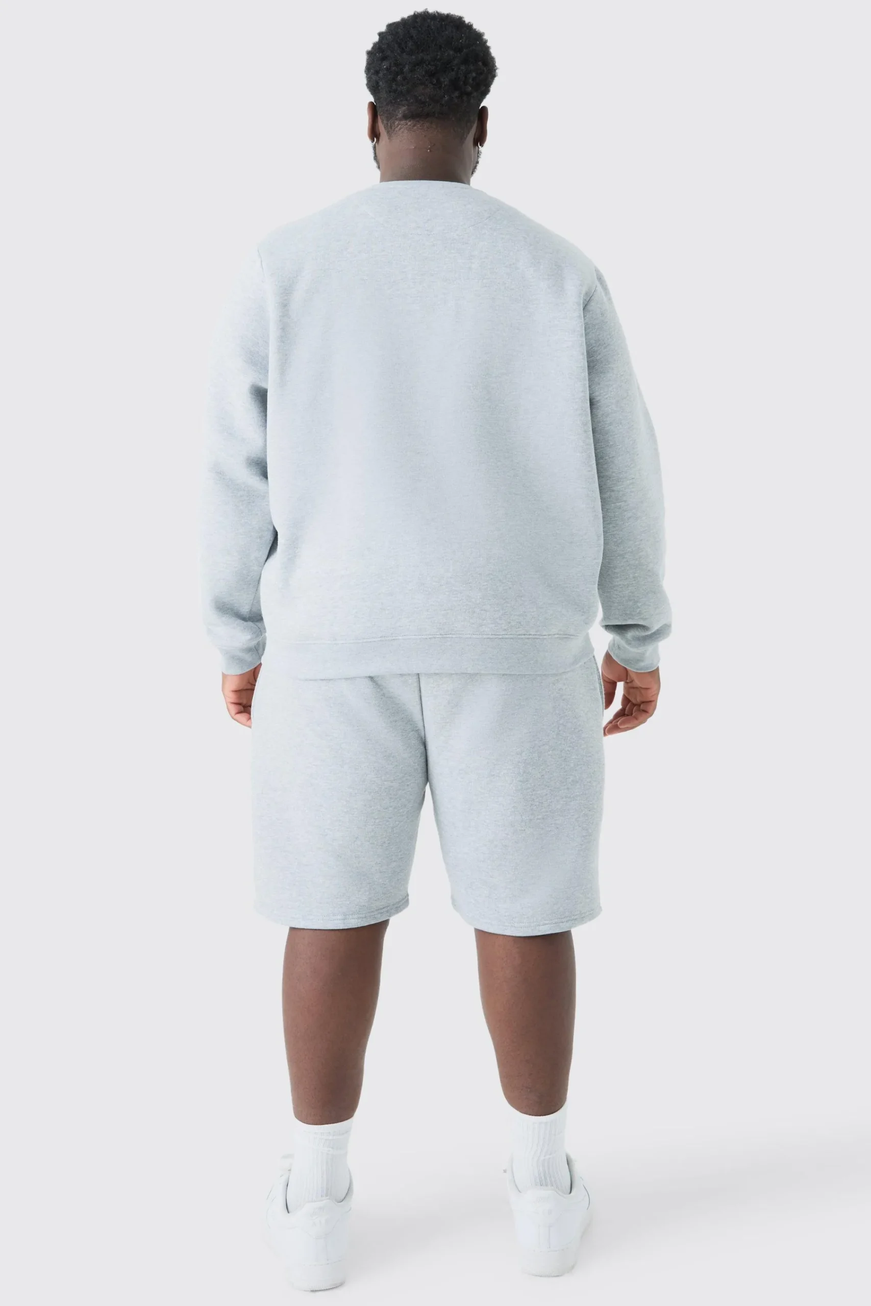 boohooMAN Plus Man Dash Crew Neck Sweatshirt In | UK| Hoodies & Sweatshirts