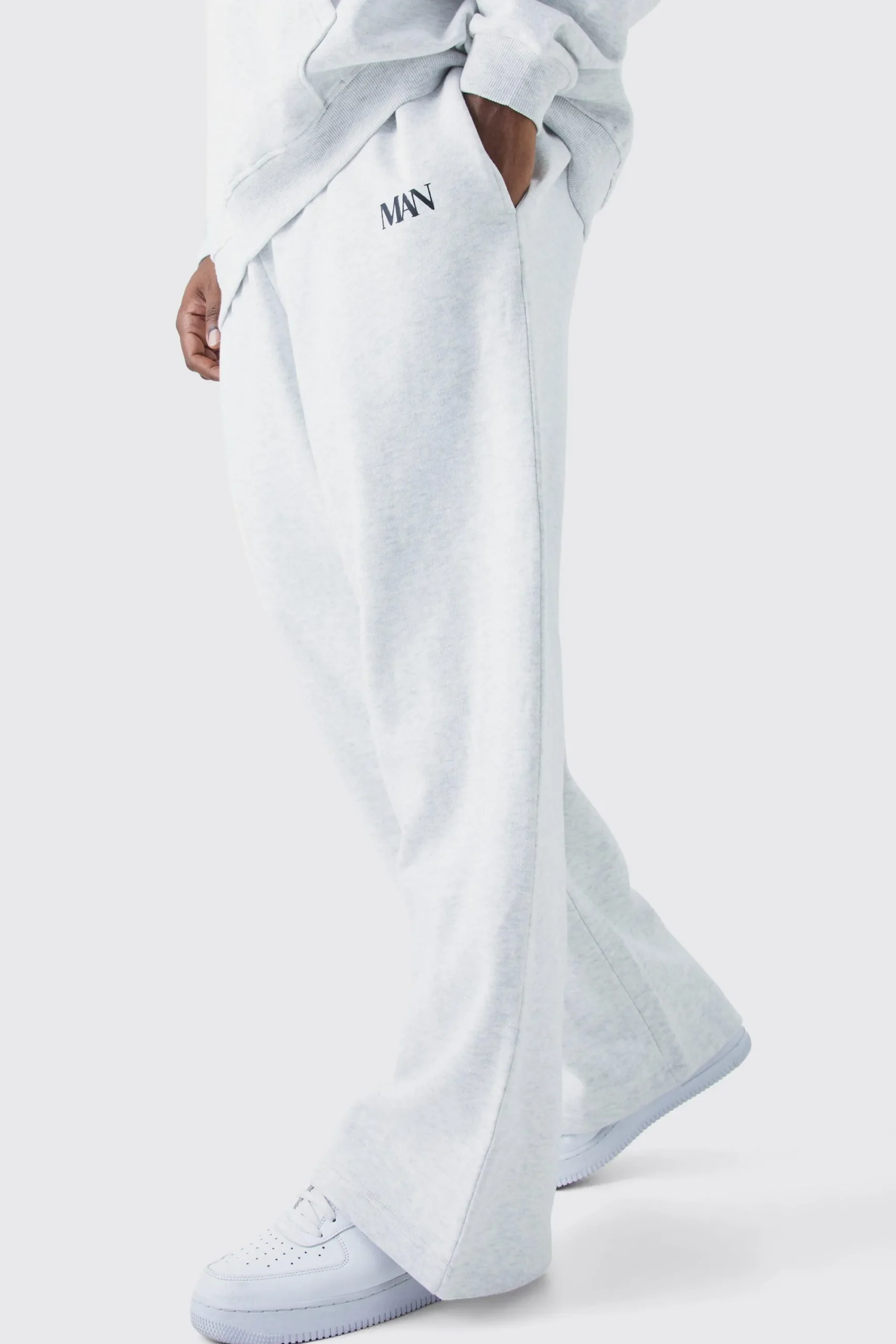 boohooMAN Plus Man Straight Leg Jogger | UK| Trousers|Joggers