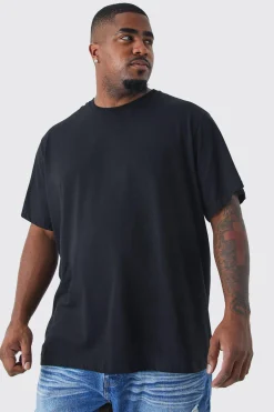 Plus Mickey Mouse License T-shirt | UK^boohooMAN Online