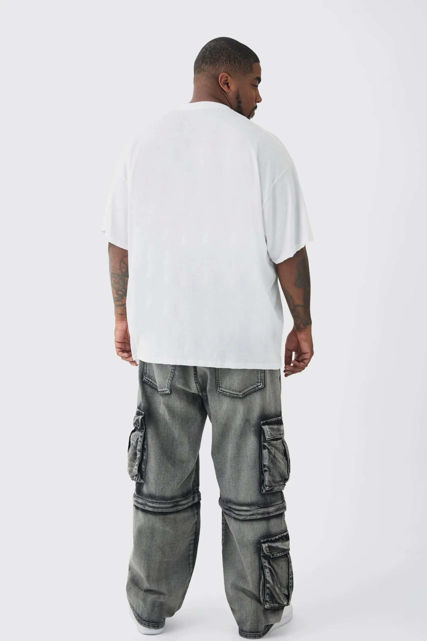 Plus Mono Man Balaclava T-shirt In | UK^boohooMAN Sale