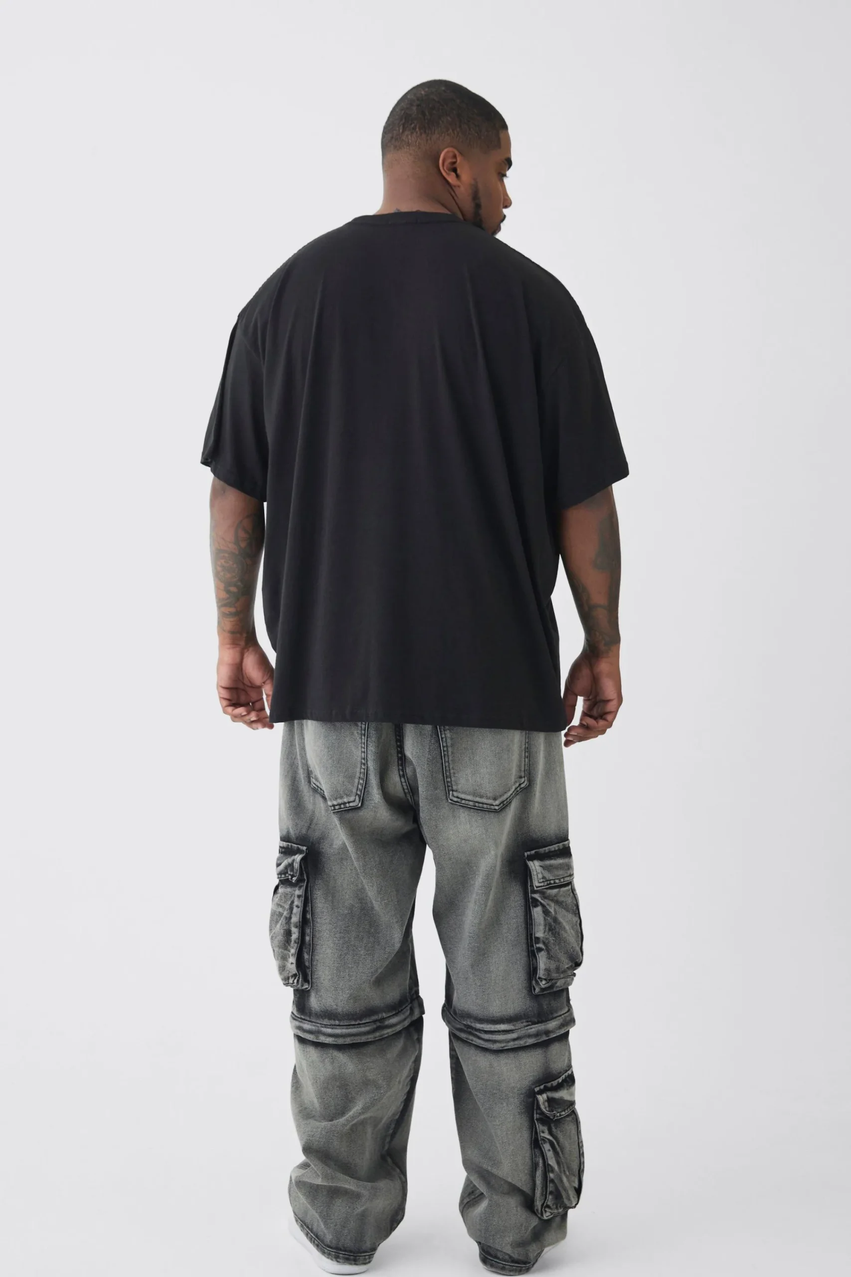 Plus Mono Man Balaclava T-shirt In | UK^boohooMAN Hot