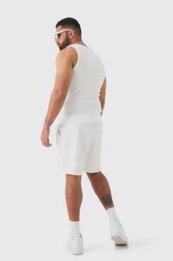 boohooMAN Plus Moto Printed Swim Shorts | UK| Shorts