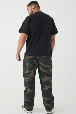 Plus MXVIII Debossed T-shirt In | UK^boohooMAN Online