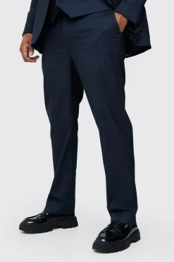 boohooMAN Plus Pinstripe Regular Fit Suit Trouser | UK| Suits & Tailoring|Sets & Co-Ords