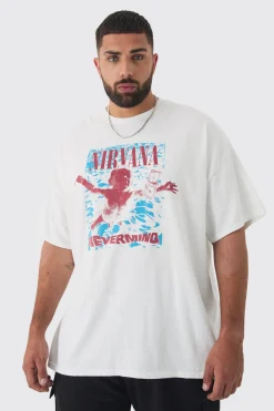 Plus Nirvana Nevermind License T-shirt | UK^boohooMAN Discount