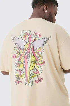 Plus Nirvana Oversized License T-shirt | UK^boohooMAN