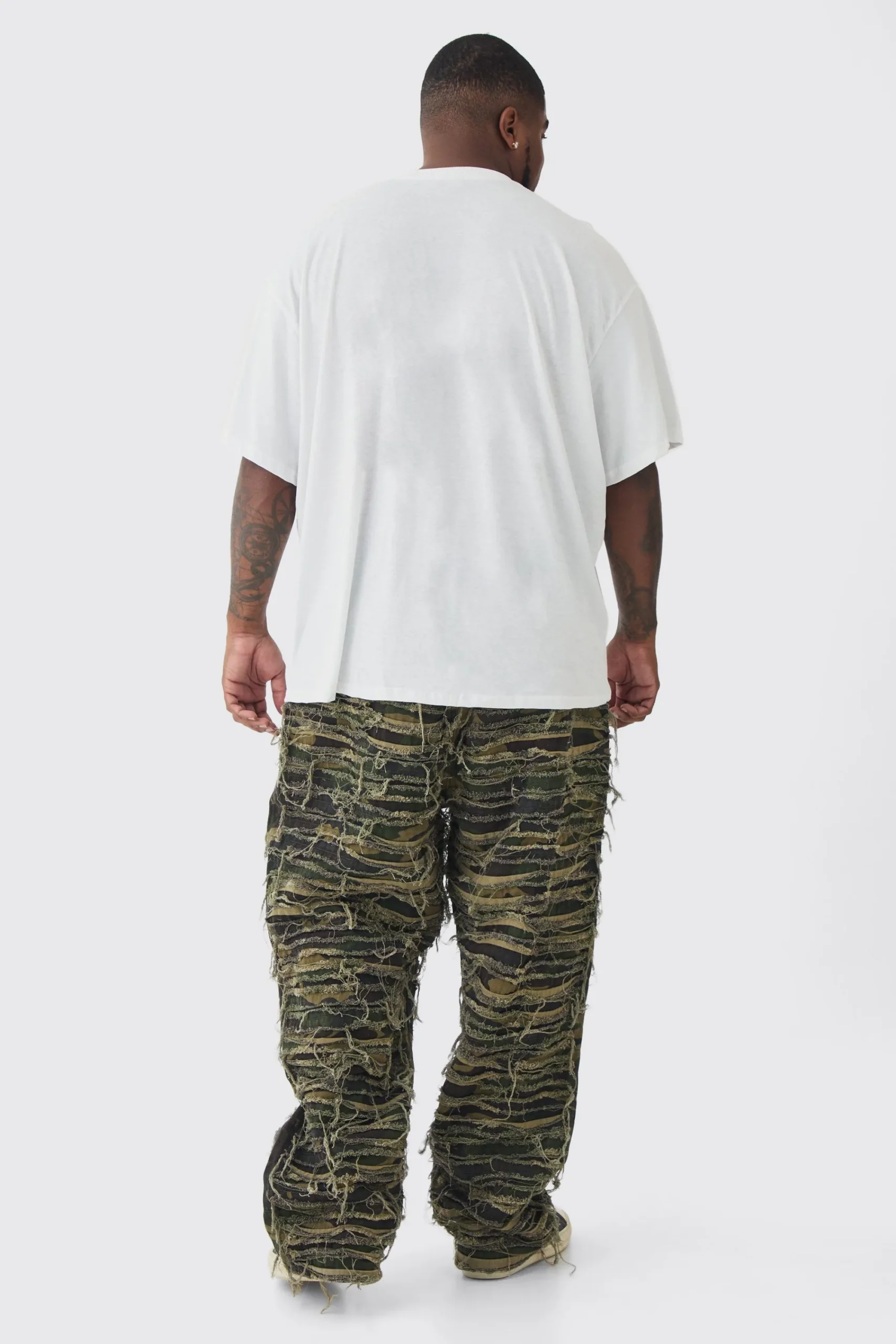 Plus Not For Resale Oversized Print T-shirt In | UK^boohooMAN New