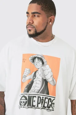 Plus One Piece License Print T-shirt | UK^boohooMAN