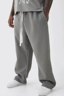 boohooMAN Plus Oversized Drop Crotch Jogger | UK| Trousers|Joggers