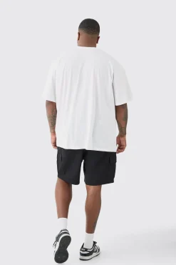 Plus Oversized Evil Teddy T-shirt In | UK^boohooMAN New