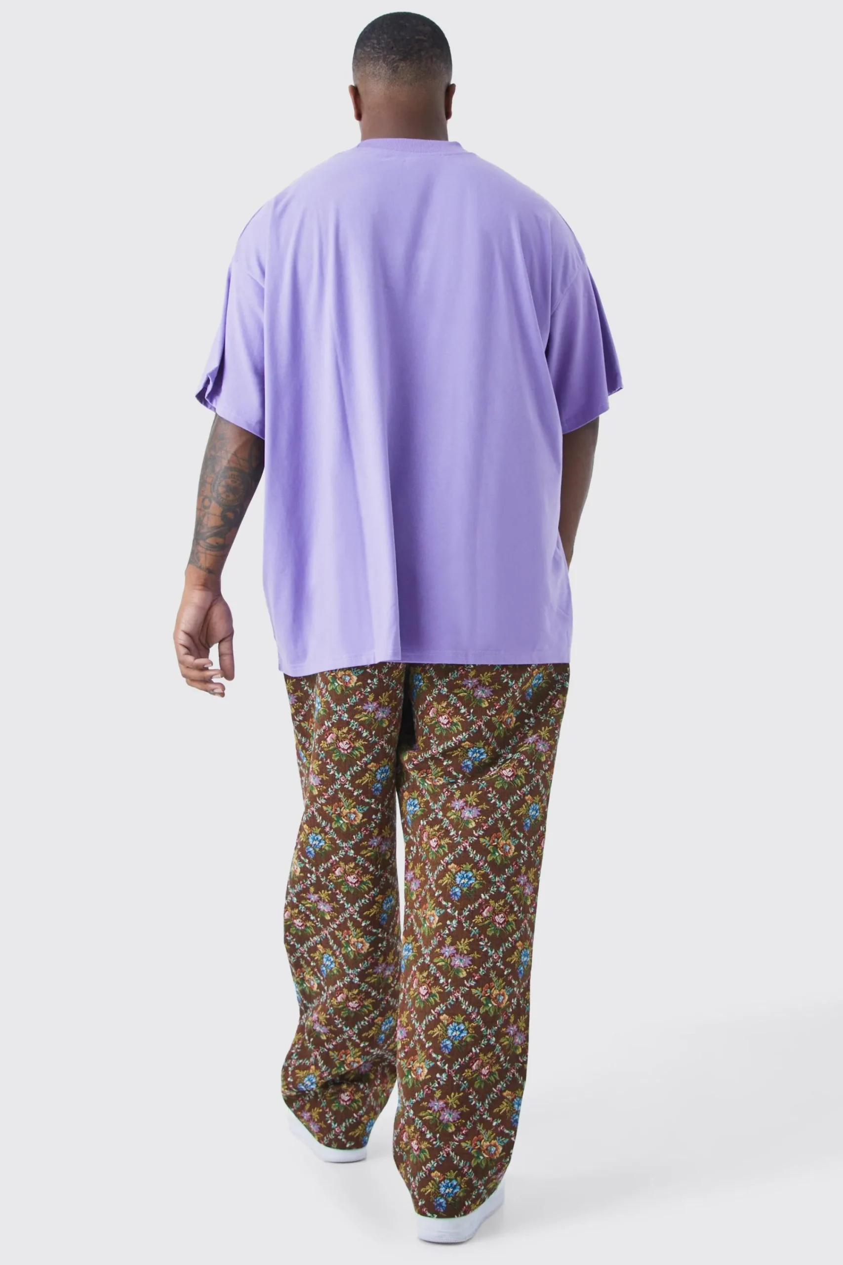 Plus Oversized Extended Neck Heavy T-shirt | UK^boohooMAN Best