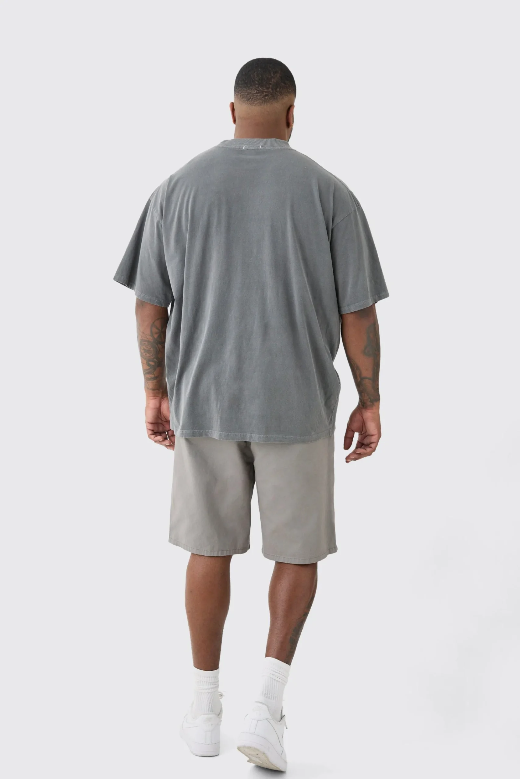 Plus Oversized Homme Cross T-shirt In | UK^boohooMAN Clearance