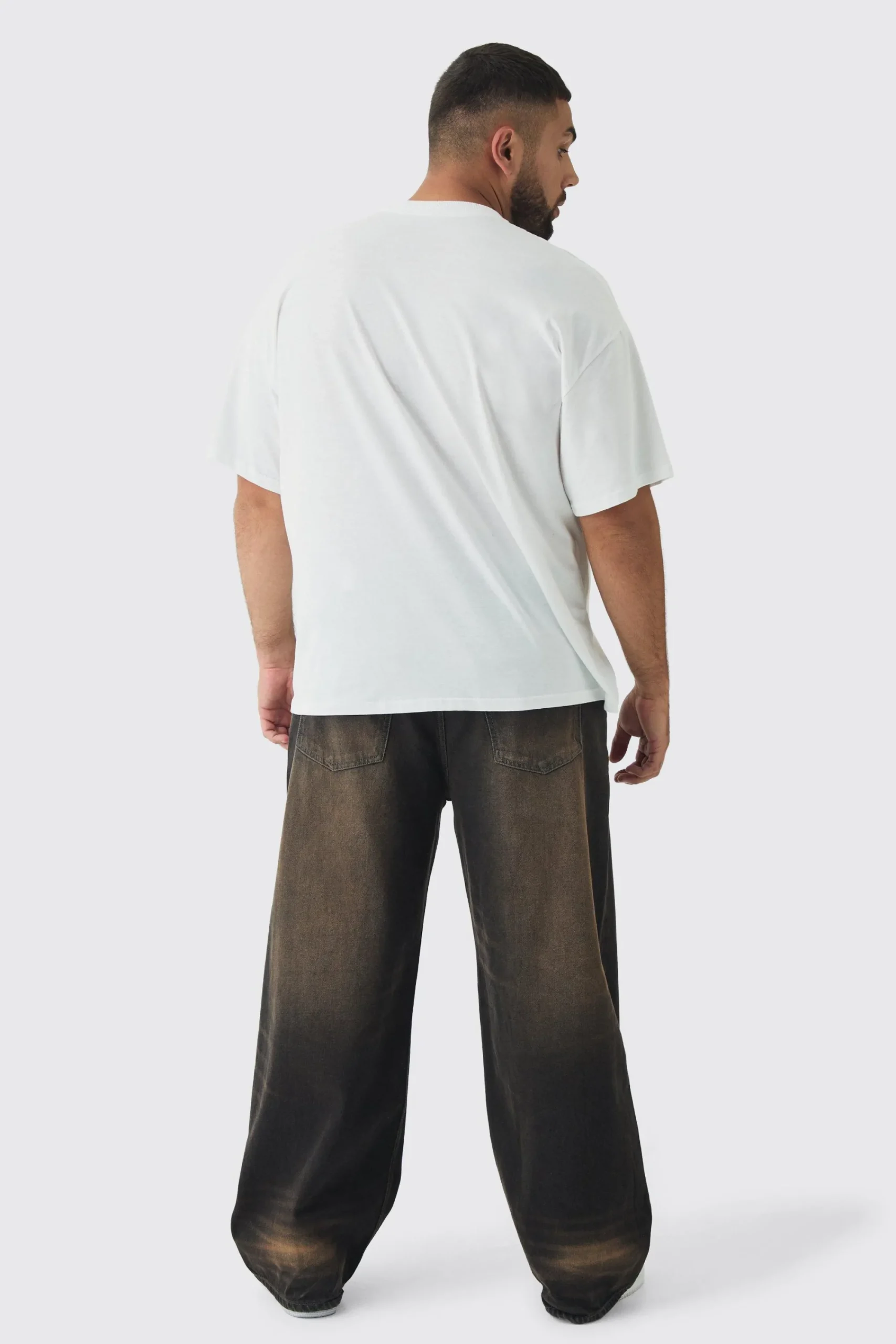 Plus Oversized Lord Of The Rings License Print T-Shirt | UK^boohooMAN