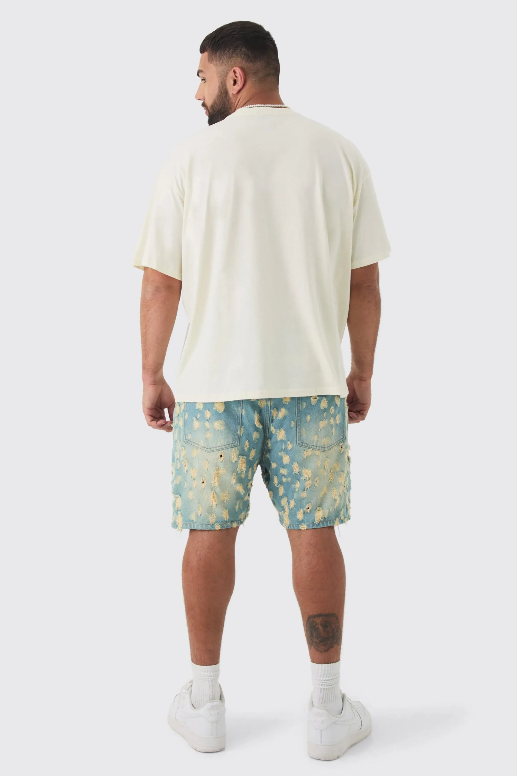 Plus Oversized Official Man Floral Print T-shirt | UK^boohooMAN Sale