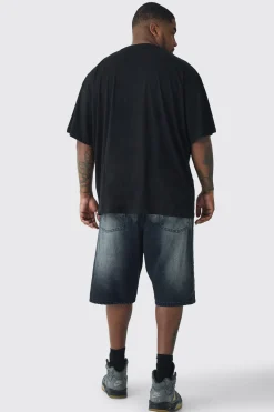 Plus Oversized Rottweiler Graphic T-shirt | UK^boohooMAN