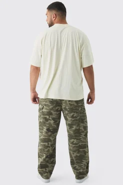 Plus Oversized Teddy Skeleton Graphic Puff Print T-Shirt | UK^boohooMAN New