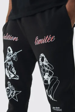 boohooMAN Plus Pinup Model Jogger | UK| Trousers|Joggers