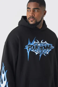 boohooMAN Plus Pour Homme Print Tracksuit In | UK| Tracksuits