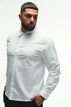 boohooMAN Plus Regular Fit Oxford Shirt In | UK| Shirts