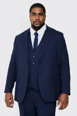 boohooMAN Plus Regular Fit Suit Jacket In | UK| Suits & Tailoring|Sets & Co-Ords