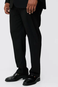 boohooMAN Plus Regular Fit Suit Trouser In | UK| Suits & Tailoring|Sets & Co-Ords