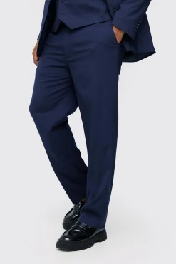 boohooMAN Plus Regular Fit Suit Trouser In | UK| Suits & Tailoring|Sets & Co-Ords