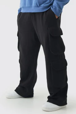 boohooMAN Plus Relaxed Cargo Pocket Jogger | UK| Trousers|Joggers