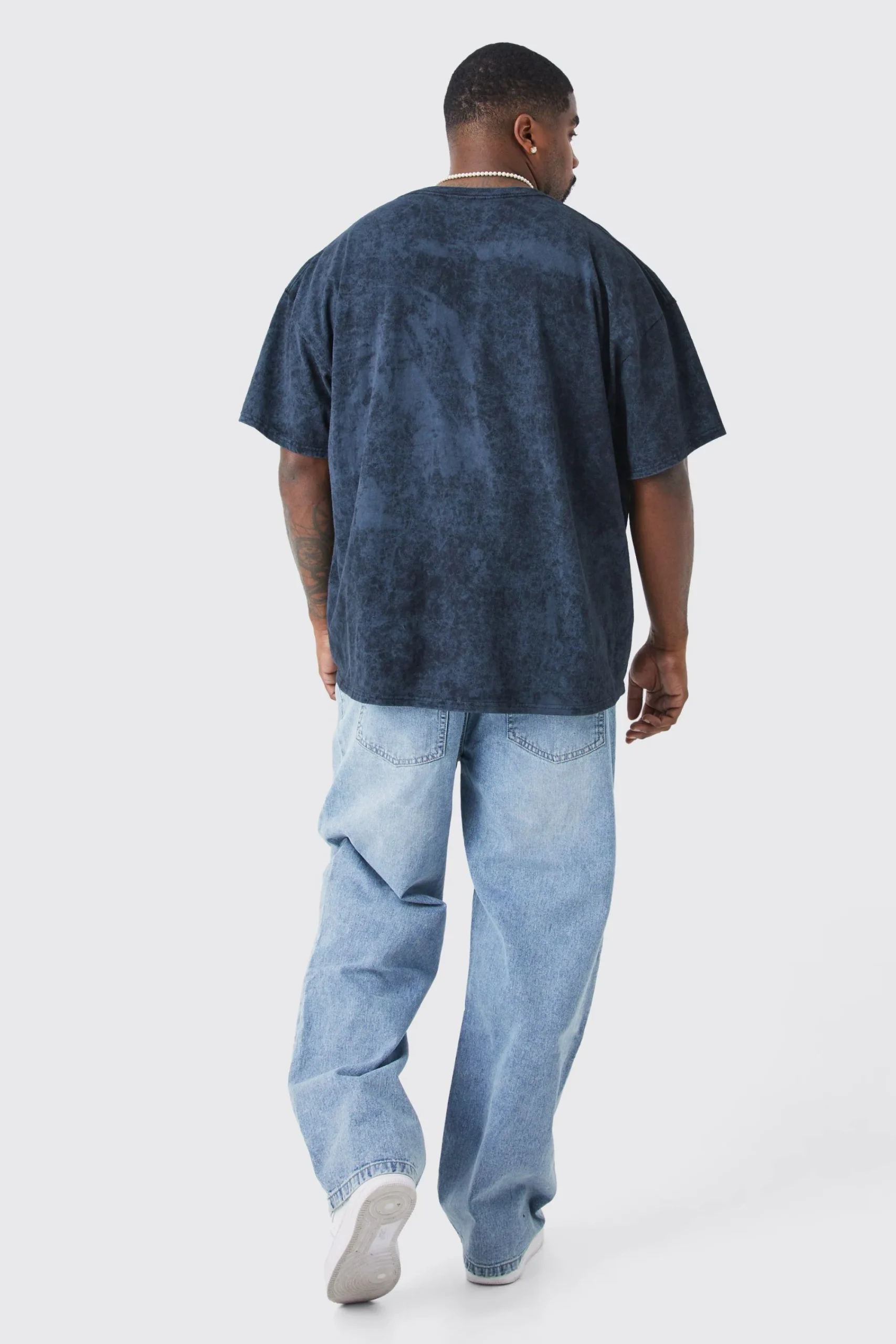 boohooMAN Plus Relaxed Rigid Jean | UK| Trousers|Jeans