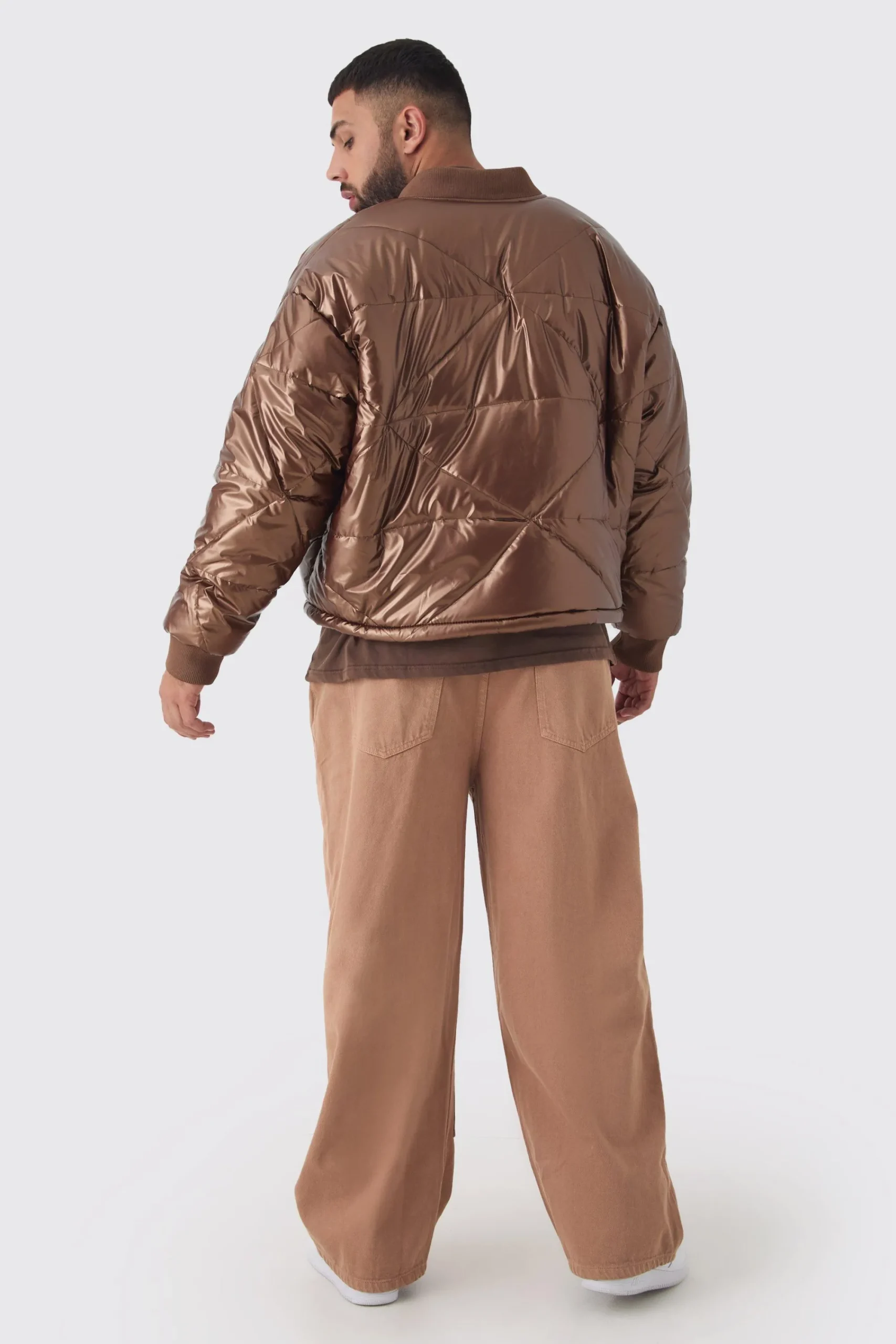 boohooMAN Plus Relaxed Rigid Overdyed Carpenter Jeans | UK| Trousers|Jeans